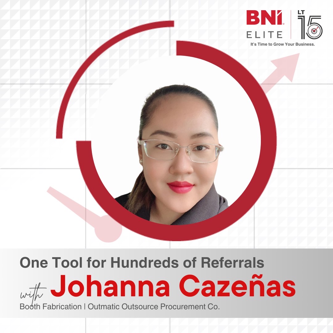 Watch 👀 Out for Johanna’s upcoming NEC moment on PODCAST 683: One tool for Hundreds of Referrals